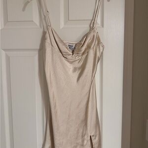 princess polly Silk Cowl Neck Dress